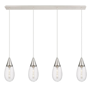 Innovations - 124-450-1P-PN-G450-6SCL - LED Linear Pendant - Downtown Urban - Polished Nickel