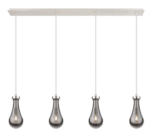 Innovations - 124-451-1P-PN-G451-5SM - LED Linear Pendant - Downtown Urban - Polished Nickel