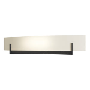 Hubbardton Forge - 206410-SKT-10-GG0328 - Two Light Wall Sconce - Axis - Black