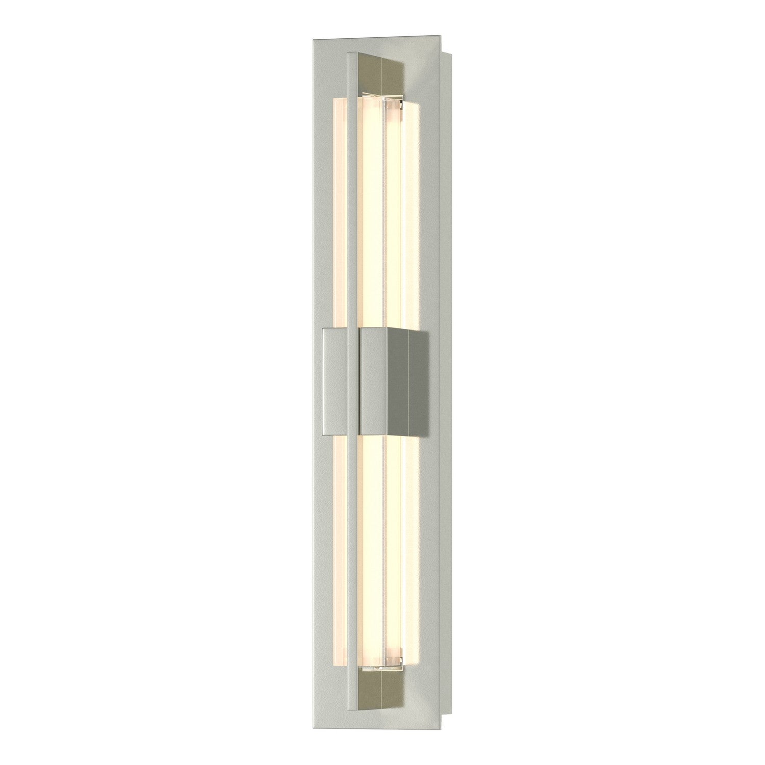 Hubbardton Forge - 206440-LED-85-ZM0331 - Double Axis Small Sconce - Axis - Sterling