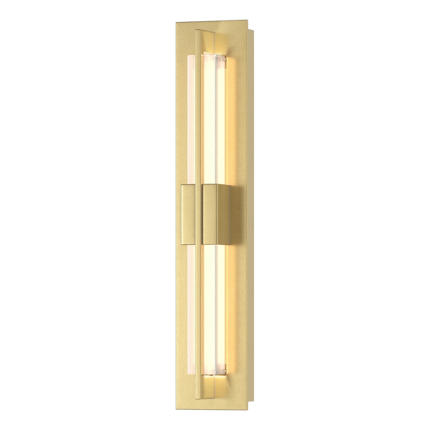 Hubbardton Forge - 206440-LED-86-ZM0331 - Double Axis Small Sconce - Axis - Modern Brass