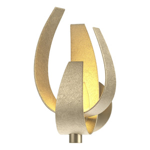 Hubbardton Forge - 206503-SKT-84-YE0377 - One Light Wall Sconce - Corona - Soft Gold