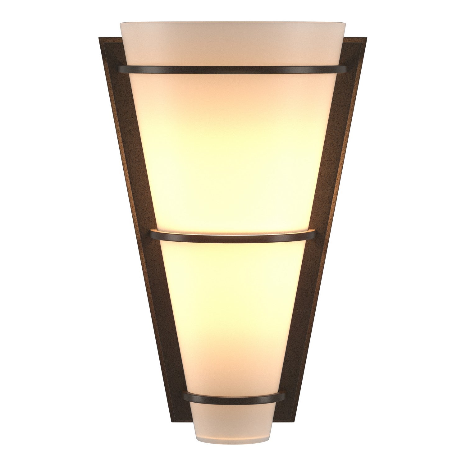 Hubbardton Forge - 206551-SKT-05-GG0059 - Suspended Half Cone Sconce - Half Cone - Bronze