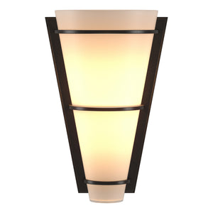 Hubbardton Forge - 206551-SKT-14-GG0059 - One Light Wall Sconce - Half Cone - Oil Rubbed Bronze