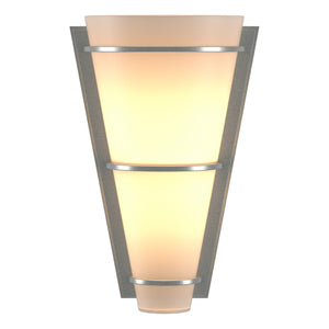 Hubbardton Forge - 206551-SKT-82-GG0059 - One Light Wall Sconce - Half Cone - Vintage Platinum