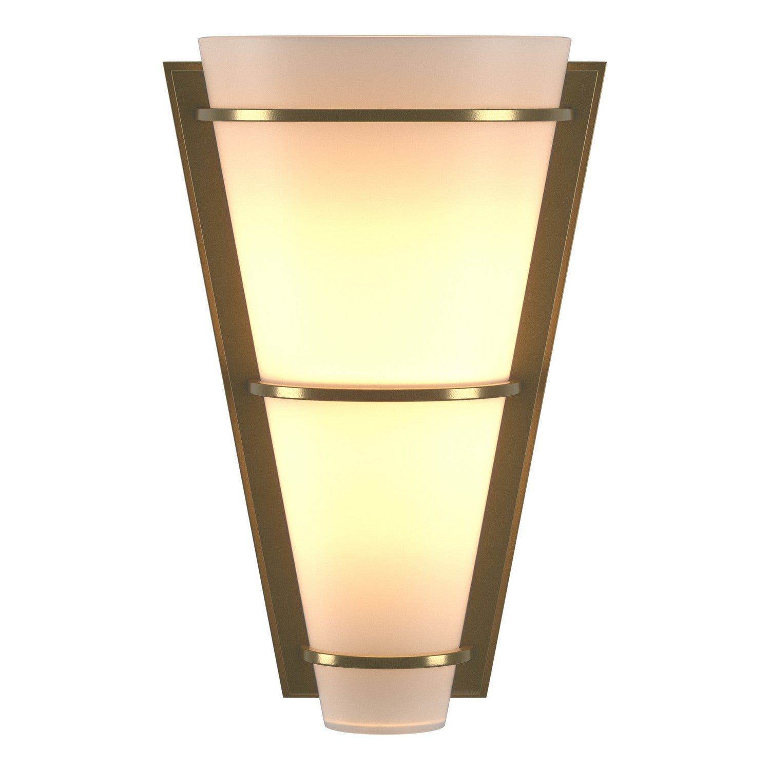 Hubbardton Forge - 206551-SKT-86-GG0059 - One Light Wall Sconce - Half Cone - Modern Brass