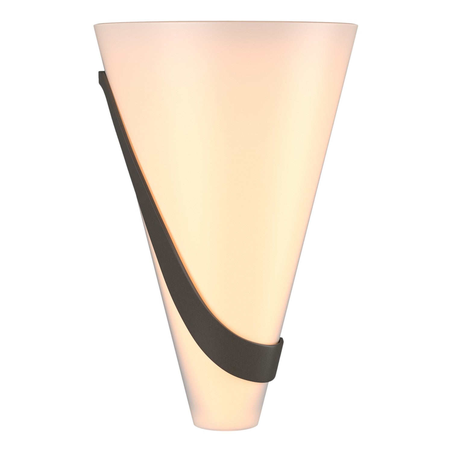 Hubbardton Forge - 206563-SKT-LFT-07-GG0074 - Half Cone Sconce - Half Cone - Dark Smoke