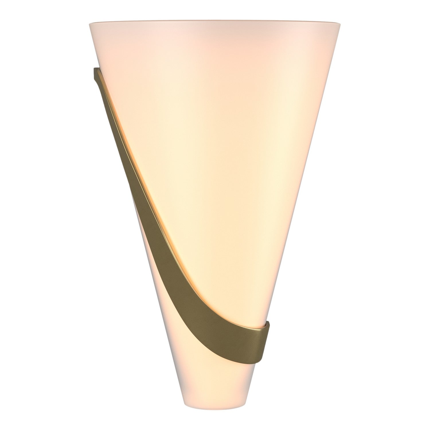 Hubbardton Forge - 206563-SKT-LFT-86-GG0074 - Half Cone Sconce - Half Cone - Modern Brass
