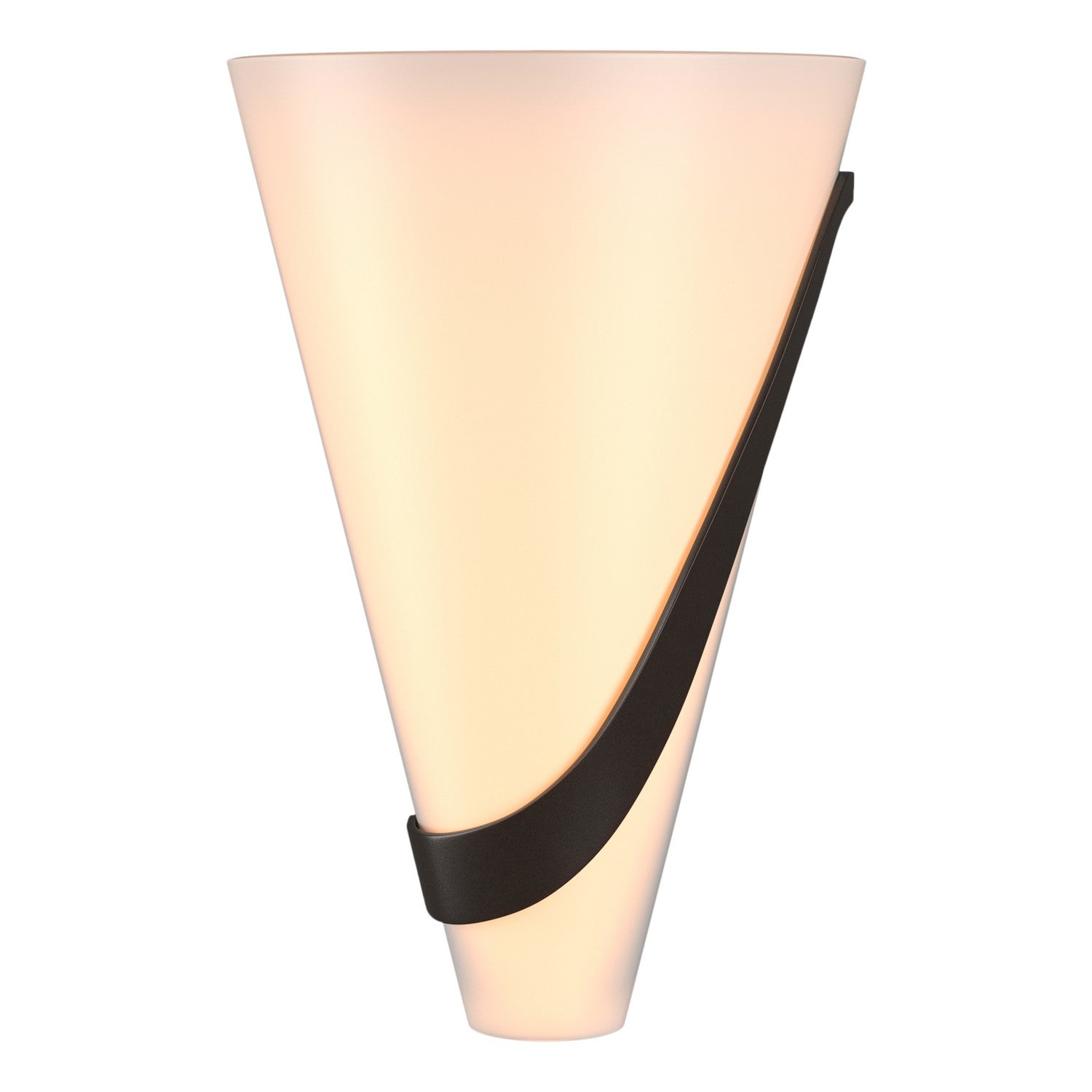 Hubbardton Forge - 206563-SKT-RGT-14-GG0074 - Half Cone Sconce - Half Cone - Oil Rubbed Bronze