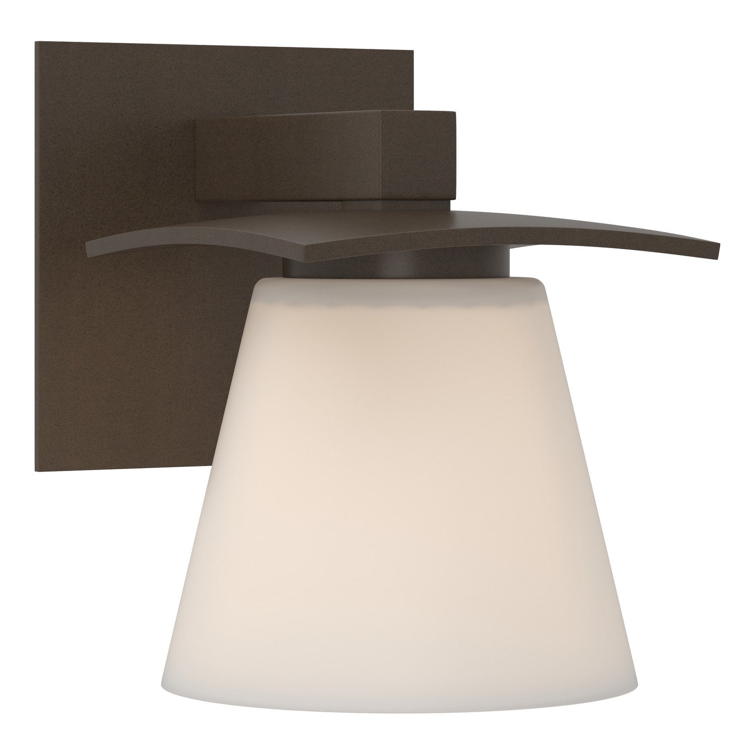 Hubbardton Forge - 206601-SKT-05-GG0242 - One Light Wall Sconce - Wren - Bronze