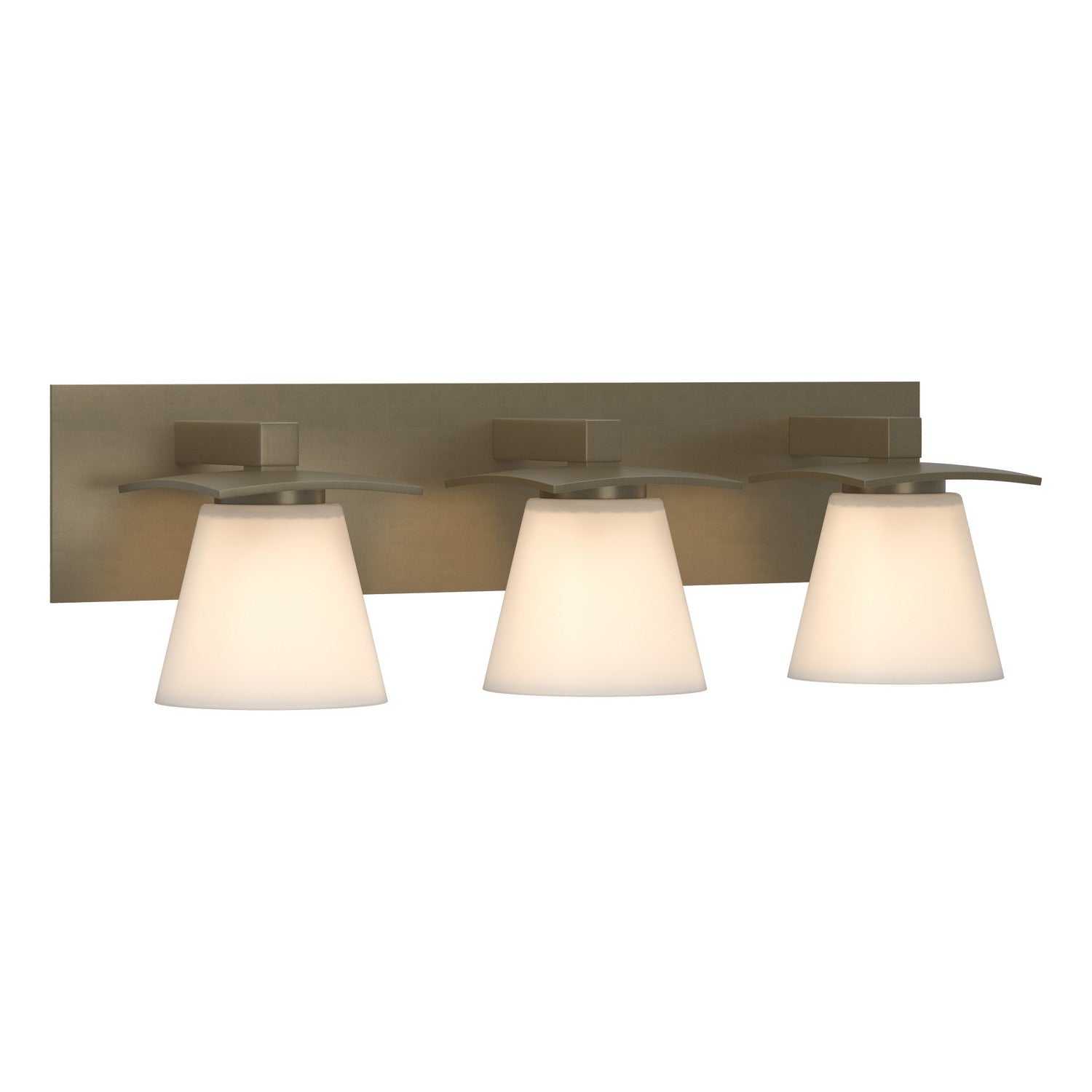 Hubbardton Forge - 206603-SKT-84-GG0242 - Three Light Wall Sconce - Wren - Soft Gold