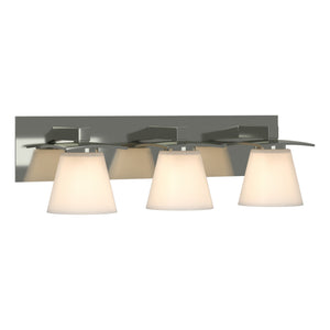 Hubbardton Forge - 206603-SKT-85-GG0242 - Three Light Wall Sconce - Wren - Sterling