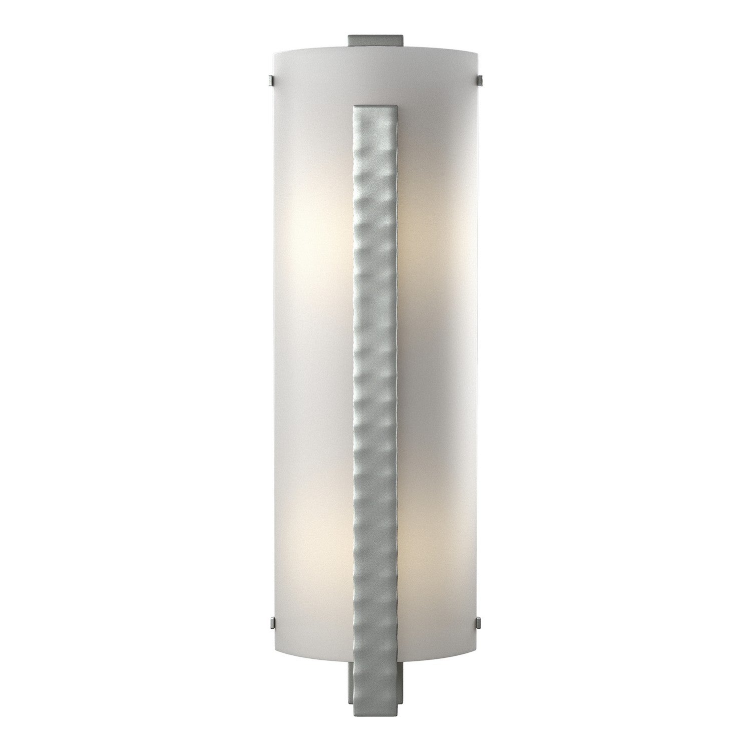 Hubbardton Forge - 206730-SKT-82-BB0401 - Forged Vertical Bar Large Sconce - Vertical Bar - Vintage Platinum