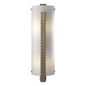 Hubbardton Forge - 206730-SKT-84-BB0401 - Two Light Wall Sconce - Vertical Bar - Soft Gold