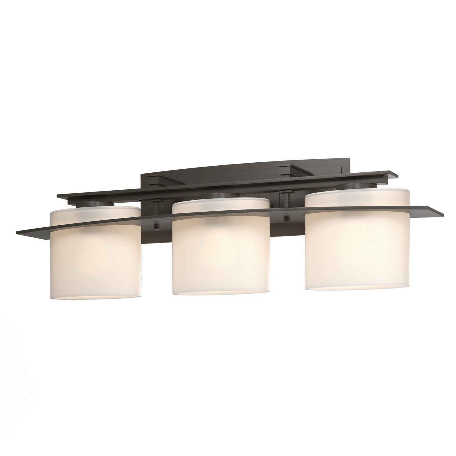 Hubbardton Forge - 207523-SKT-07-GG0182 - Three Light Wall Sconce - Ellipse - Dark Smoke