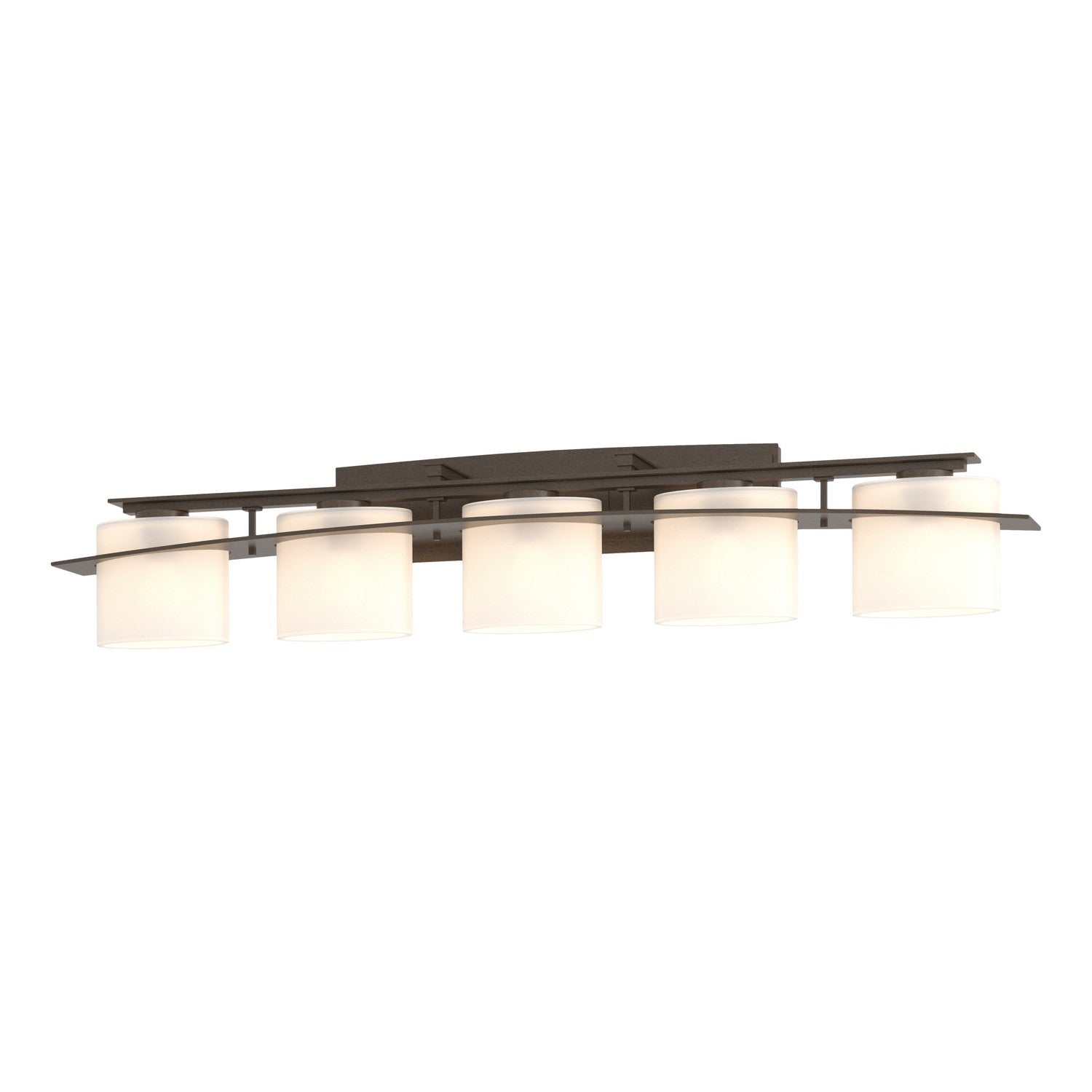 Hubbardton Forge - 207525-SKT-05-GG0182 - Five Light Wall Sconce - Ellipse - Bronze