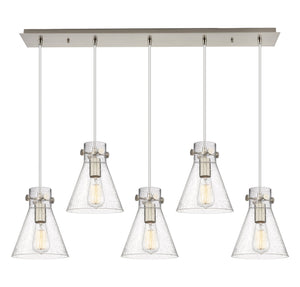 Innovations - 125-410-1PS-SN-G411-8SDY - Two Light Linear Pendant - Downtown Urban - Brushed Satin Nickel