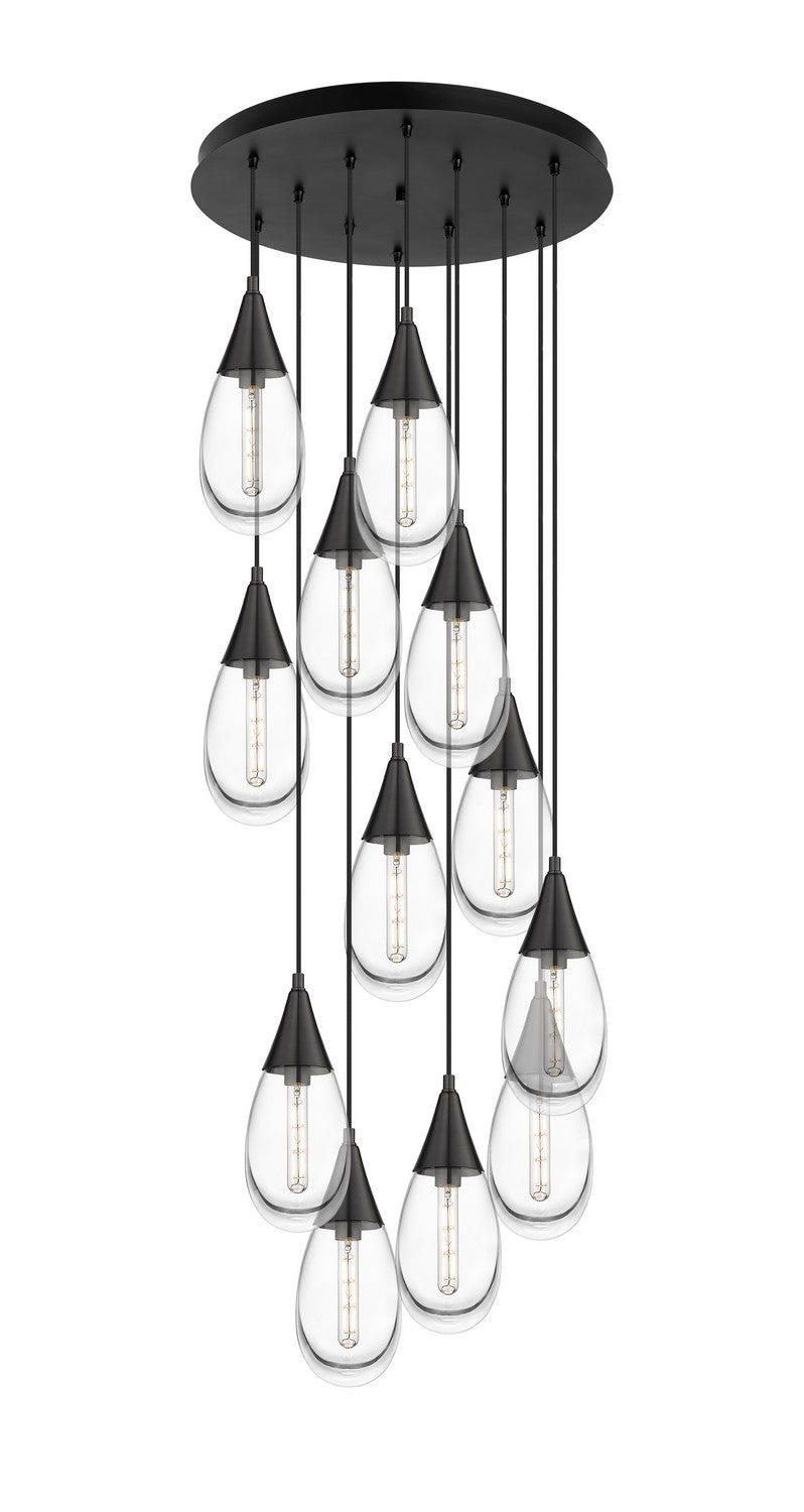 Innovations - 126-450-1P-BK-G450-6CL - LED Pendant - Downtown Urban - Matte Black