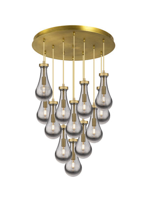 Innovations - 126-451-1P-BB-G451-5SM - LED Pendant - Downtown Urban - Brushed Brass