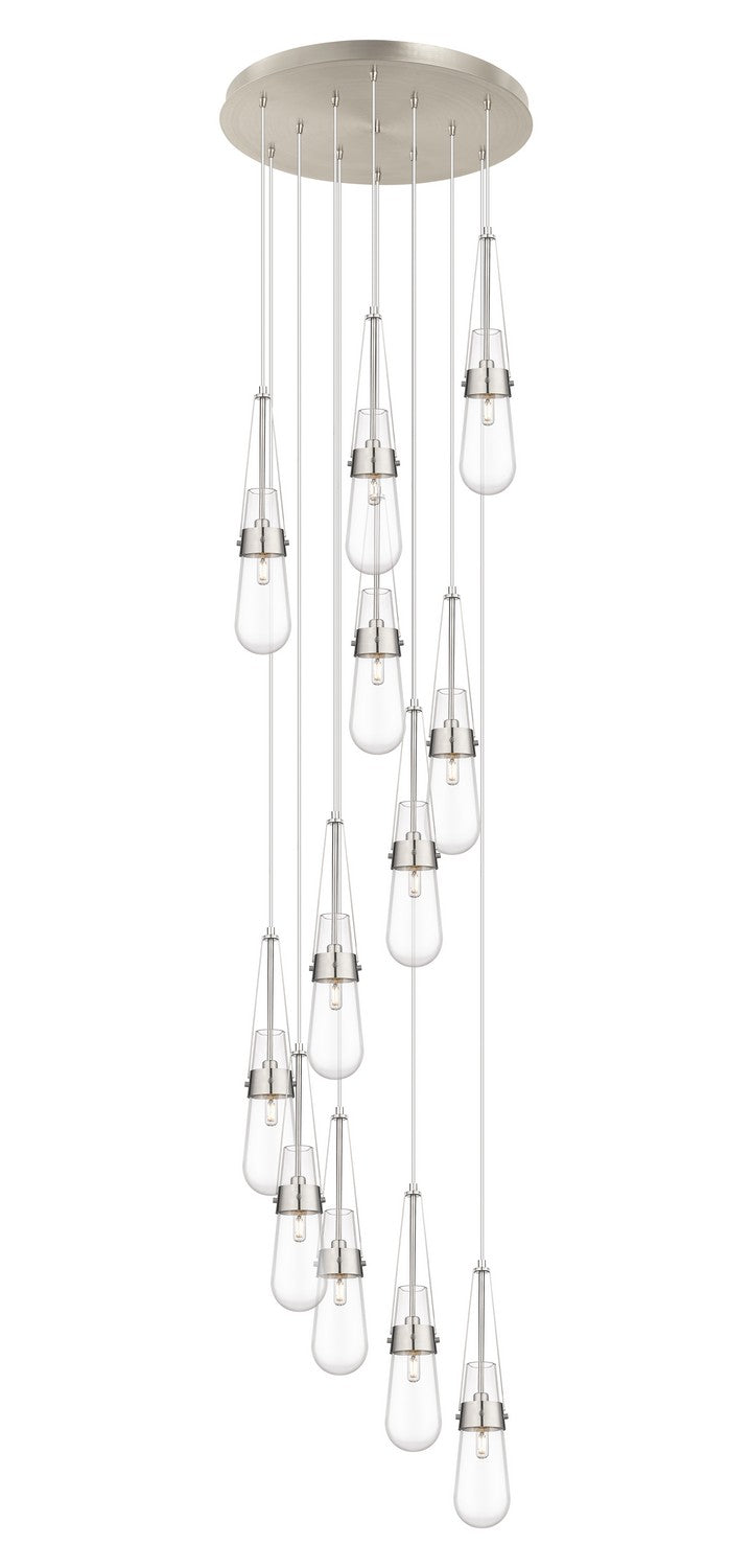 Innovations - 126-452-1P-SN-G452-4CL - LED Pendant - Downtown Urban - Brushed Satin Nickel