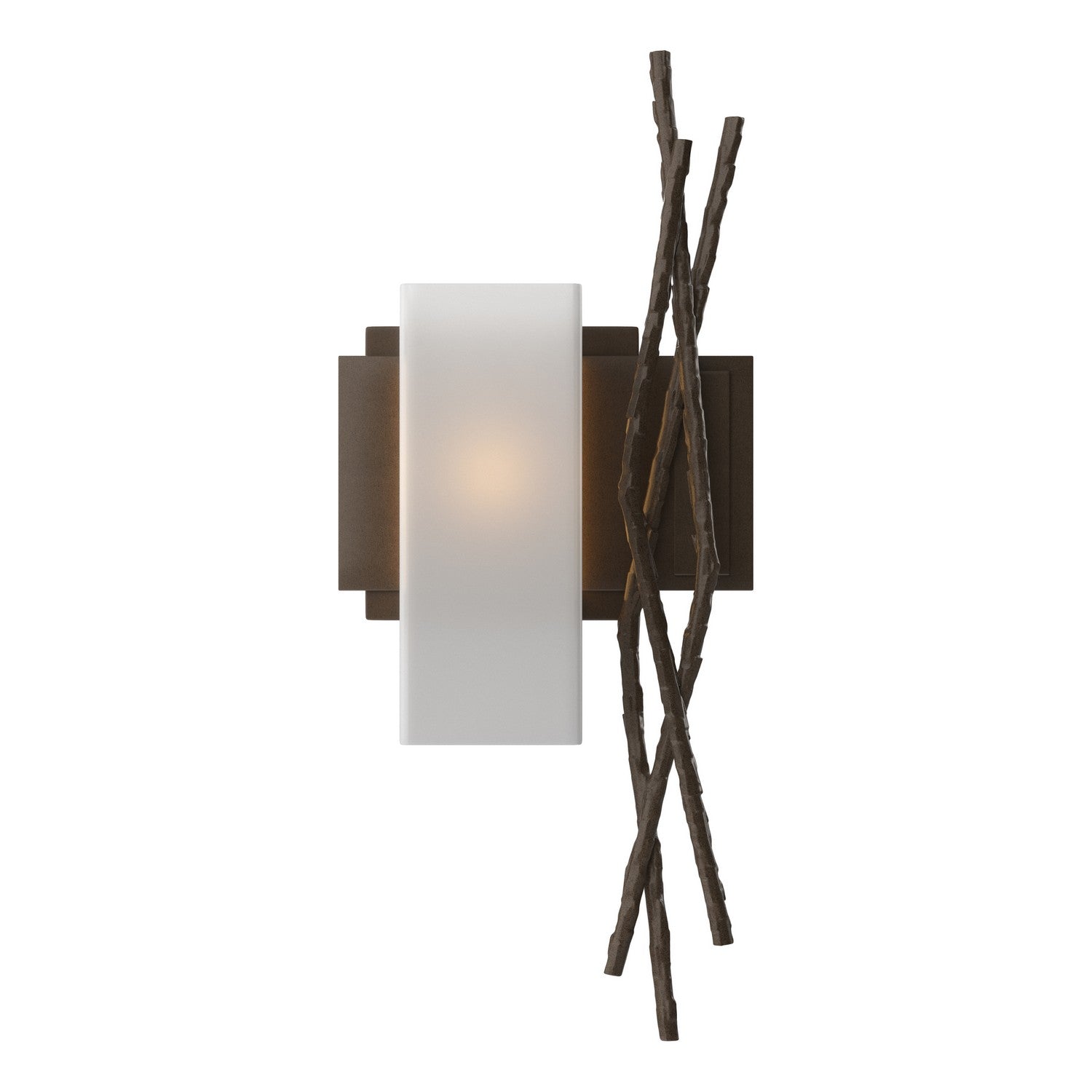 Hubbardton Forge - 207670-SKT-LFT-05-GG0351 - One Light Wall Sconce - Brindille - Bronze