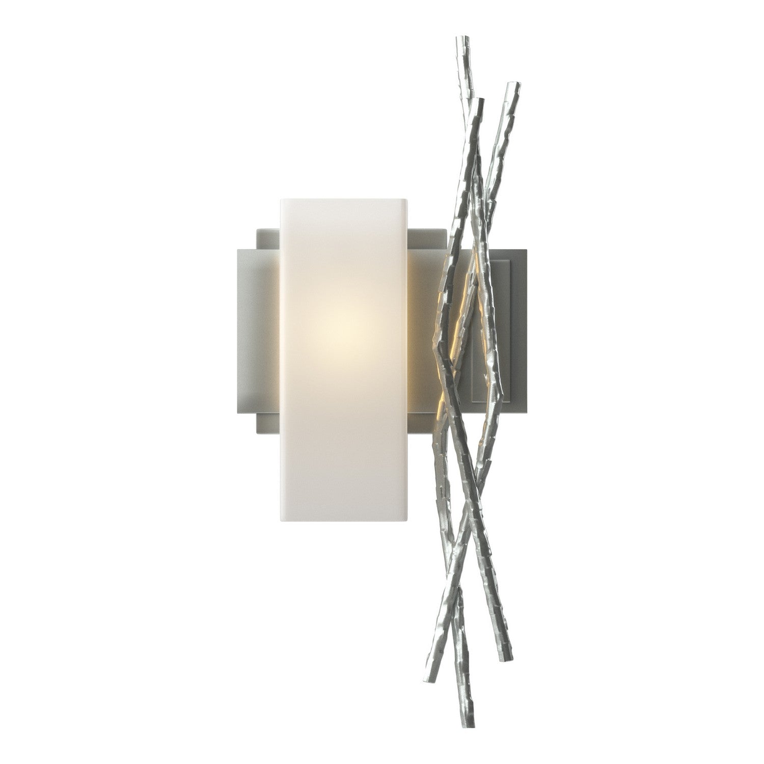 Hubbardton Forge - 207670-SKT-LFT-82-GG0351 - Brindille Sconce - Brindille - Vintage Platinum