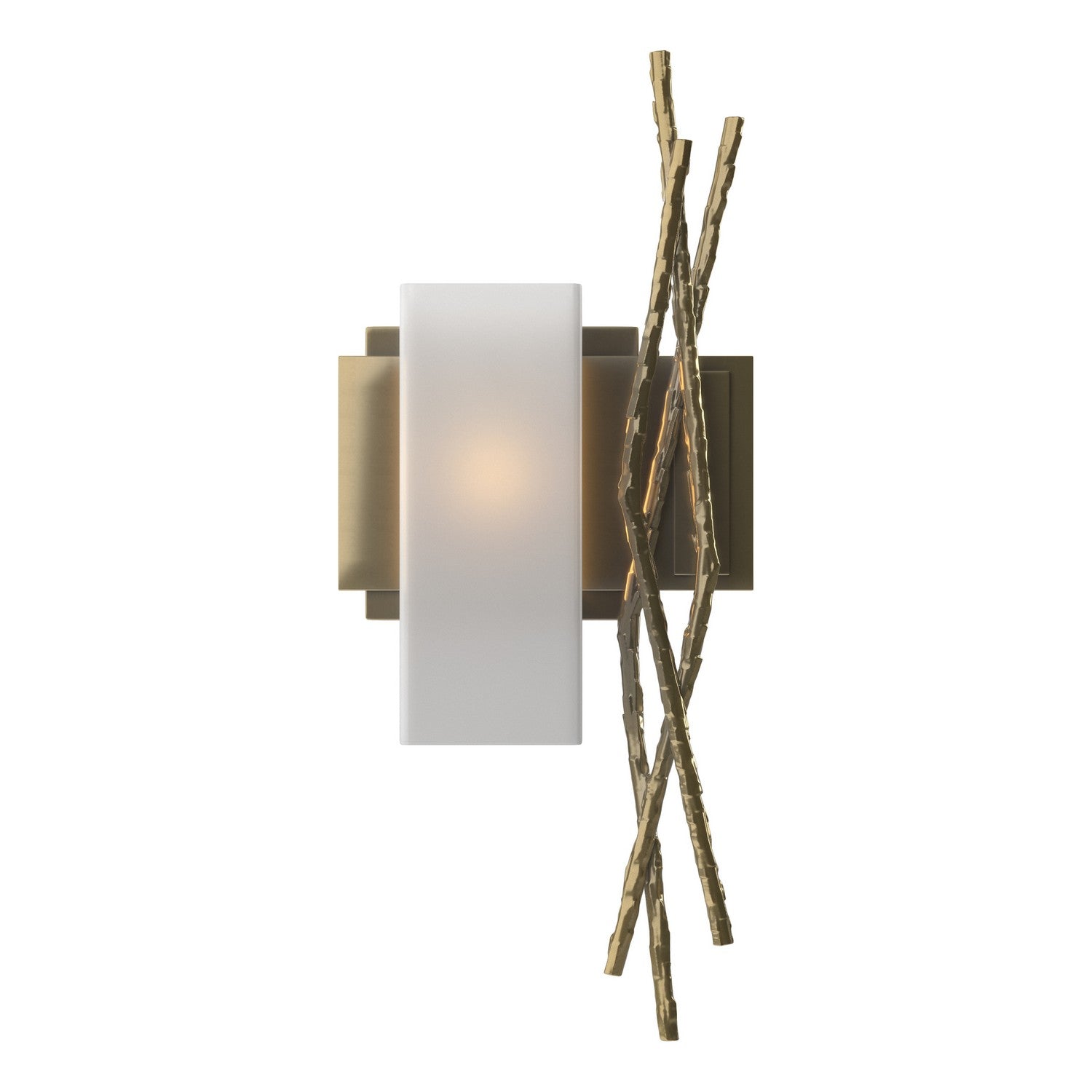Hubbardton Forge - 207670-SKT-LFT-86-GG0351 - One Light Wall Sconce - Brindille - Modern Brass