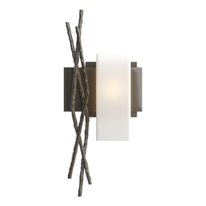Hubbardton Forge - 207670-SKT-RGT-07-GG0351 - One Light Wall Sconce - Brindille - Dark Smoke