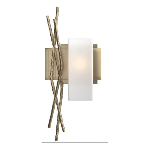 Hubbardton Forge - 207670-SKT-RGT-84-GG0351 - One Light Wall Sconce - Brindille - Soft Gold
