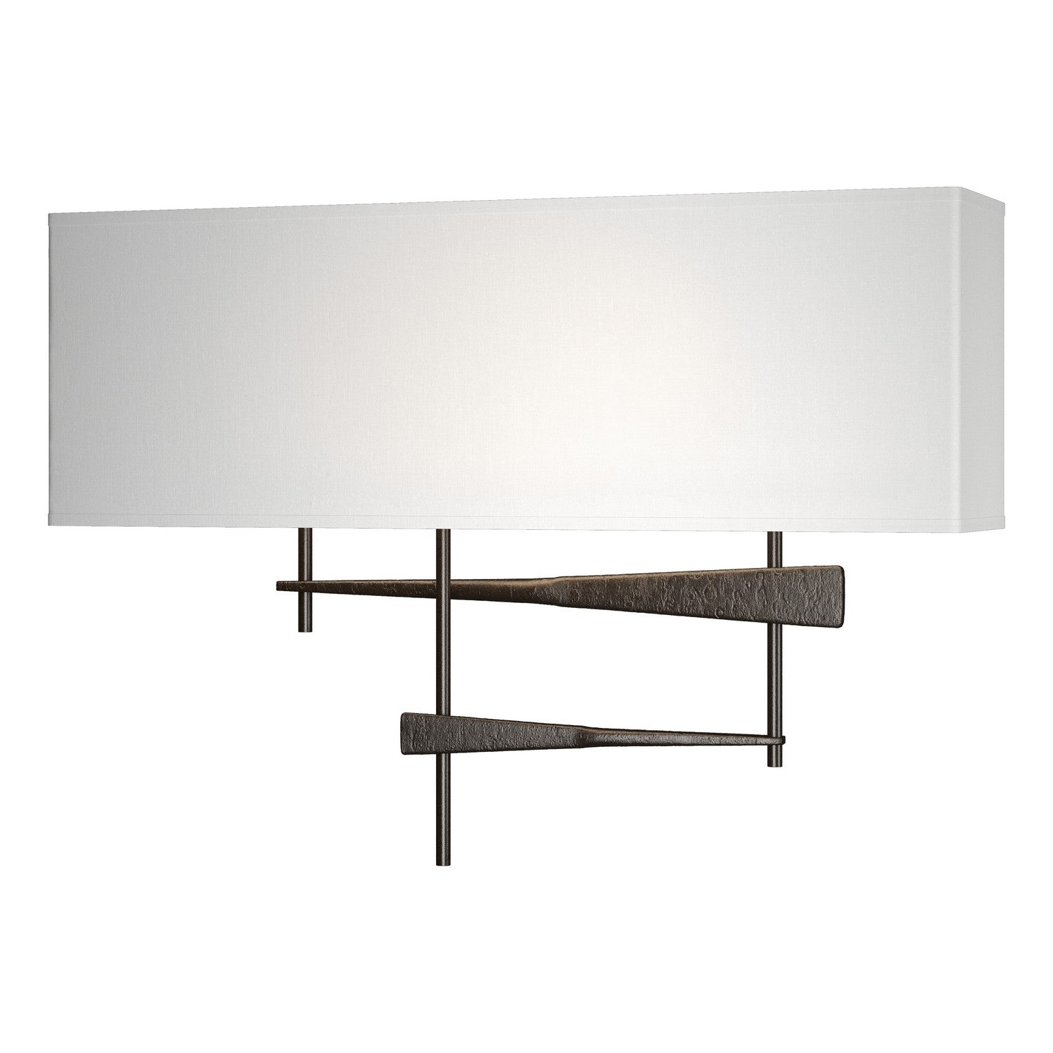 Hubbardton Forge - 207675-SKT-14-SF1606 - LED Wall Sconce - Cavaletti - Oil Rubbed Bronze