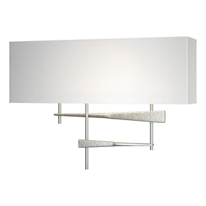 Hubbardton Forge - 207675-SKT-82-SF1606 - LED Wall Sconce - Cavaletti - Vintage Platinum