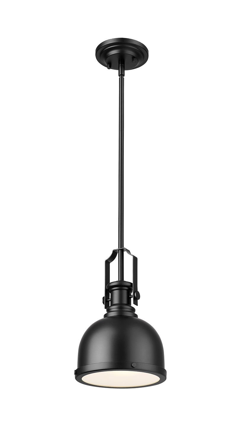 Z-Lite - 725MP-MB - One Light Pendant - Melange - Matte Black