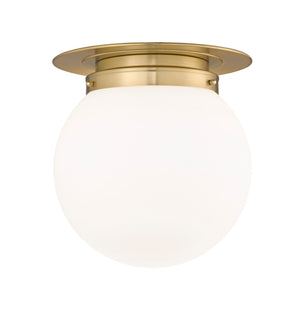 Z-Lite - 7505F13-HBR - One Light Flush Mount - Calhoun - Heritage Brass