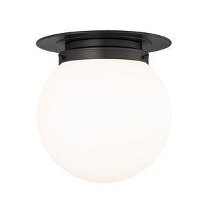 Z-Lite - 7505F13-MB - One Light Flush Mount - Calhoun - Matte Black