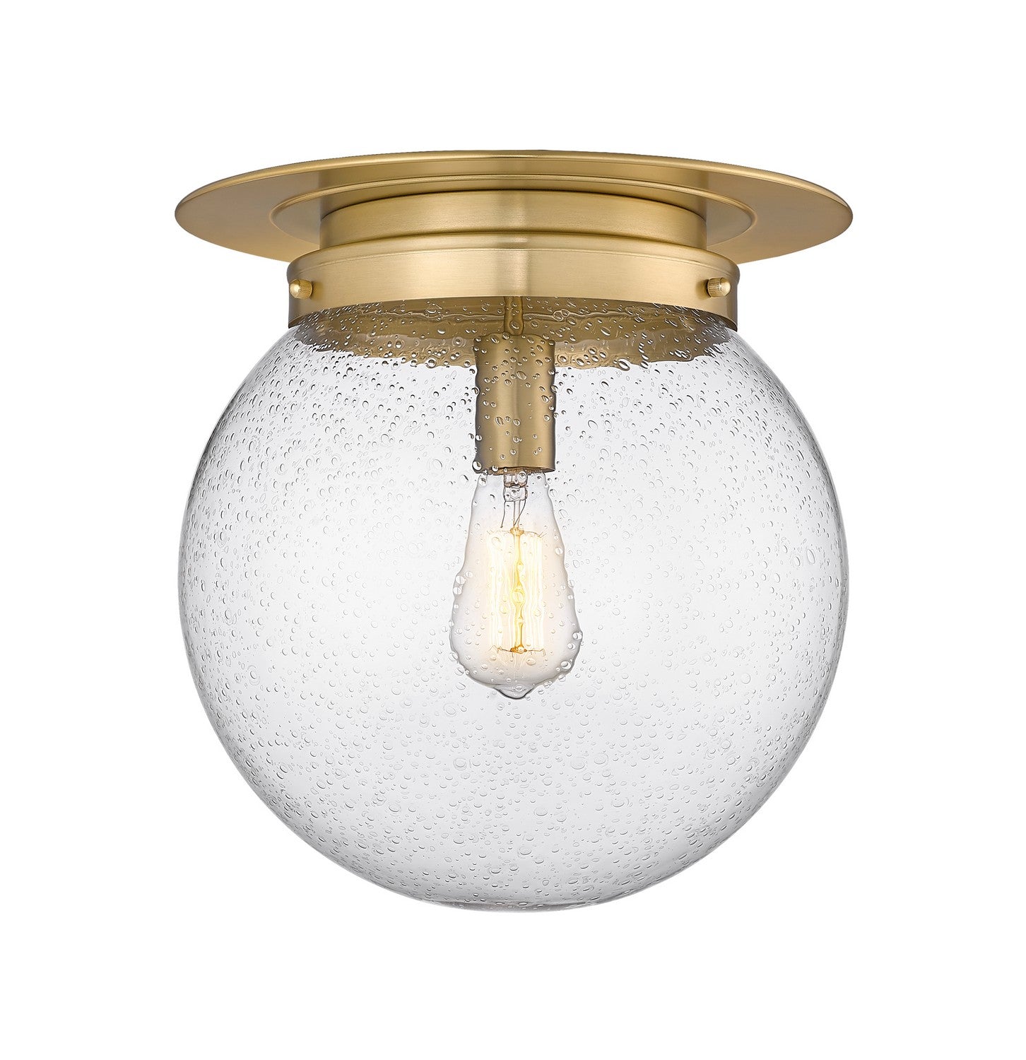 Z-Lite - 7506F13-HBR - One Light Flush Mount - Calhoun - Heritage Brass