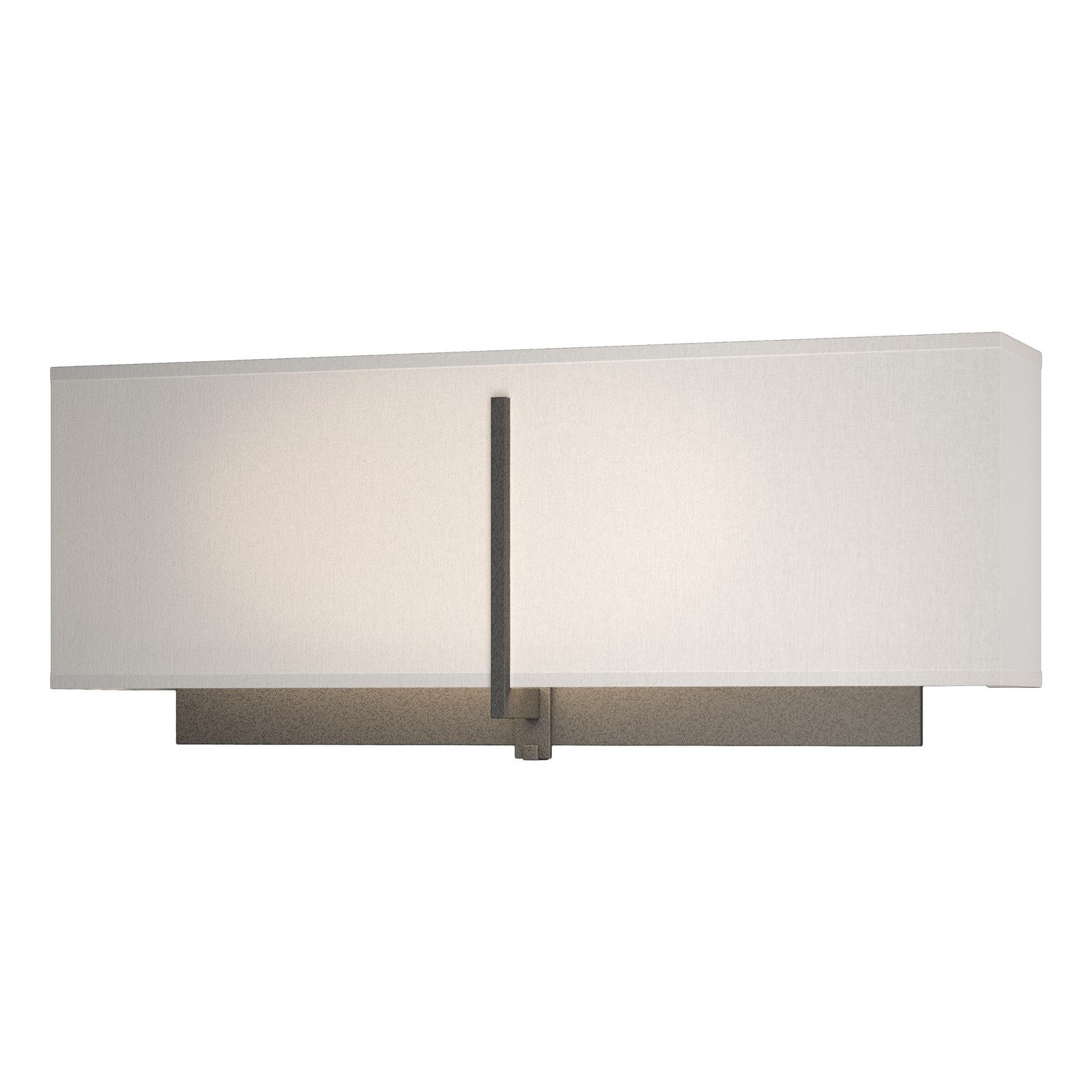 Hubbardton Forge - 207680-SKT-20-SE1606 - Exos Rectangular Sconce - Exos - Natural Iron