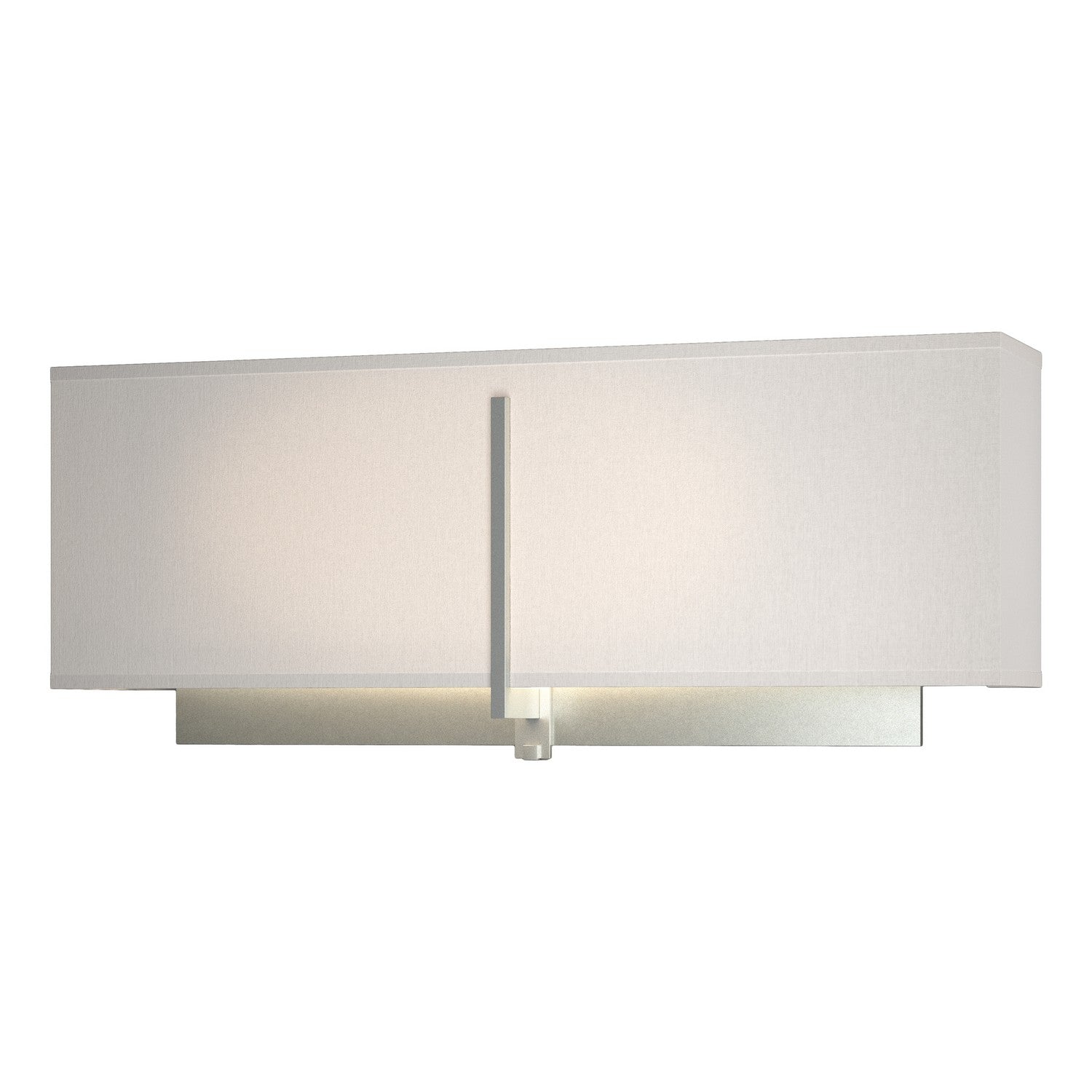 Hubbardton Forge - 207680-SKT-82-SE1606 - Exos Rectangular Sconce - Exos - Vintage Platinum