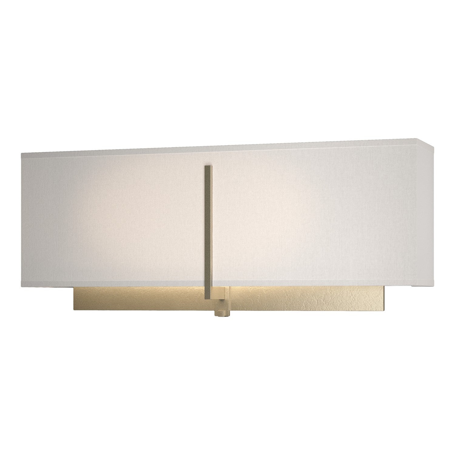 Hubbardton Forge - 207680-SKT-84-SE1606 - Exos Rectangular Sconce - Exos - Soft Gold