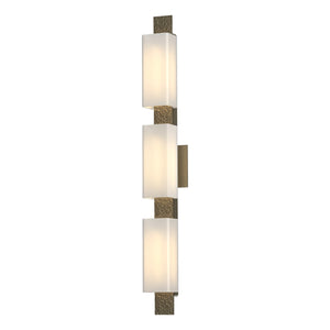 Hubbardton Forge - 207697-SKT-84-GG0441 - Three Light Wall Sconce - Oceanus - Soft Gold