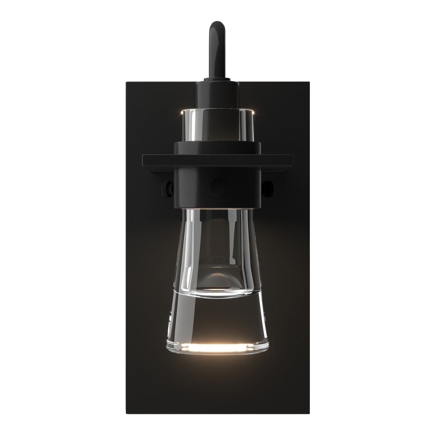Hubbardton Forge - 207710-SKT-10-ZM0343 - Erlenmeyer Sconce - Erlenmeyer - Black