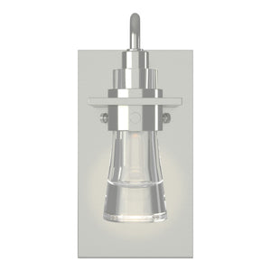 Hubbardton Forge - 207710-SKT-85-ZM0343 - One Light Wall Sconce - Erlenmeyer - Sterling