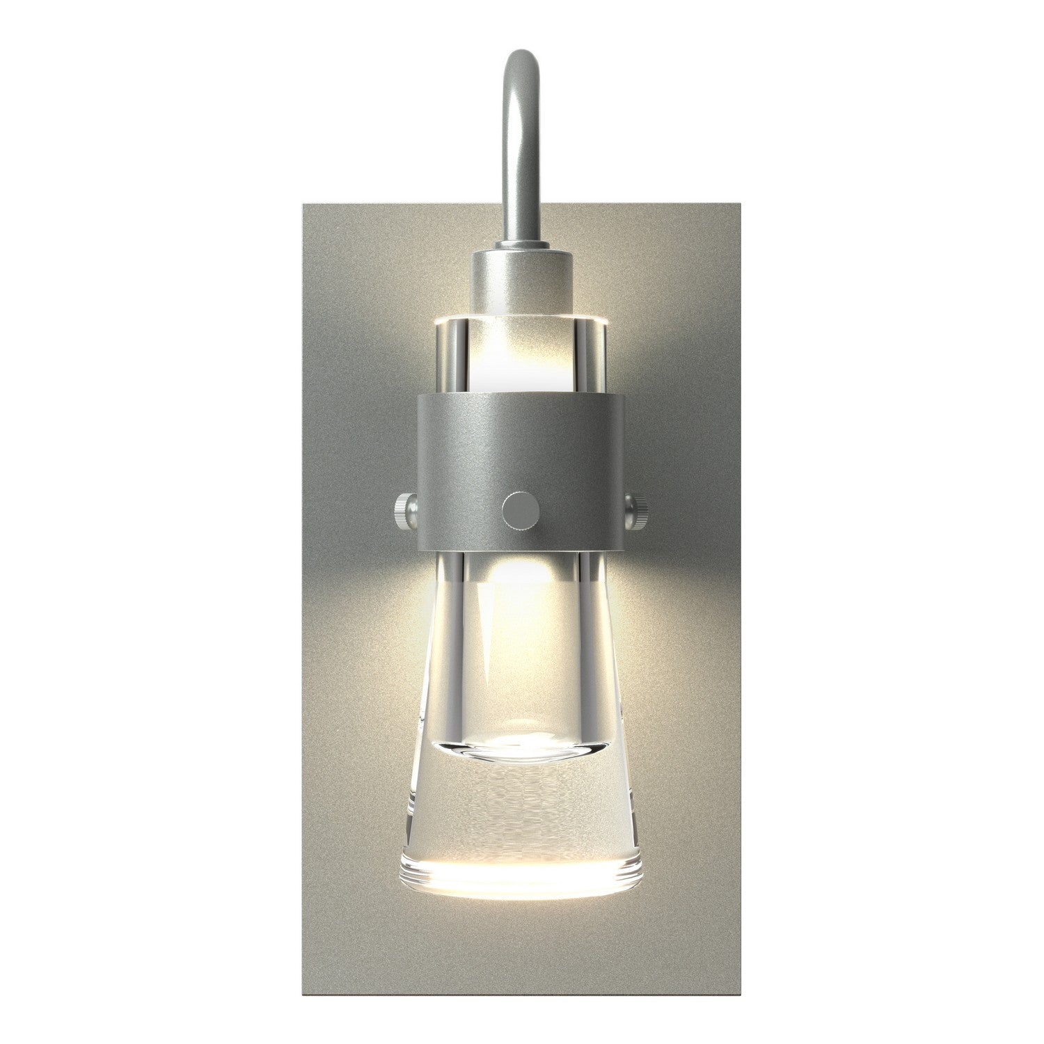 Hubbardton Forge - 207720-SKT-82-ZM0343 - One Light Wall Sconce - Erlenmeyer - Vintage Platinum