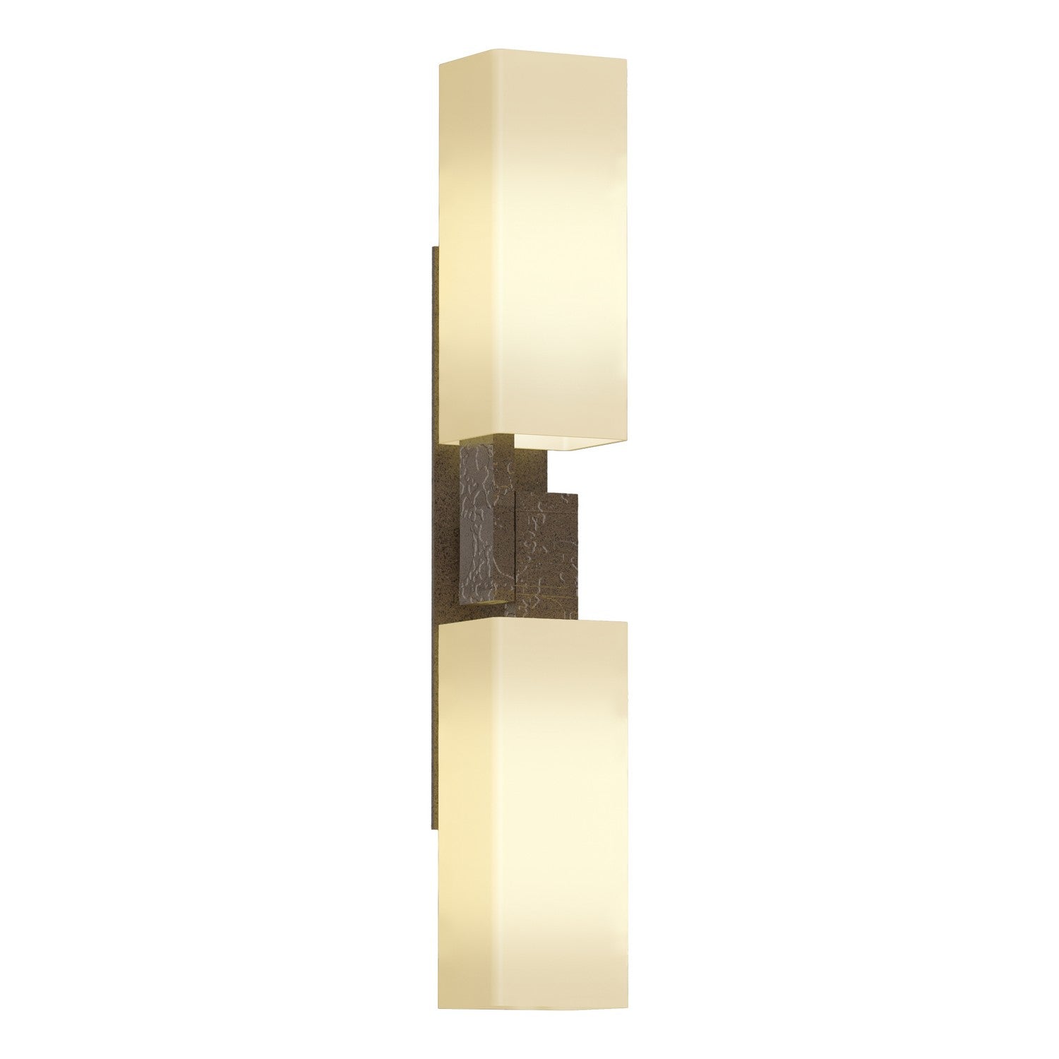 Hubbardton Forge - 207801-SKT-05-GG0351 - Ondrian 2 Light Sconce - Ondrian - Bronze