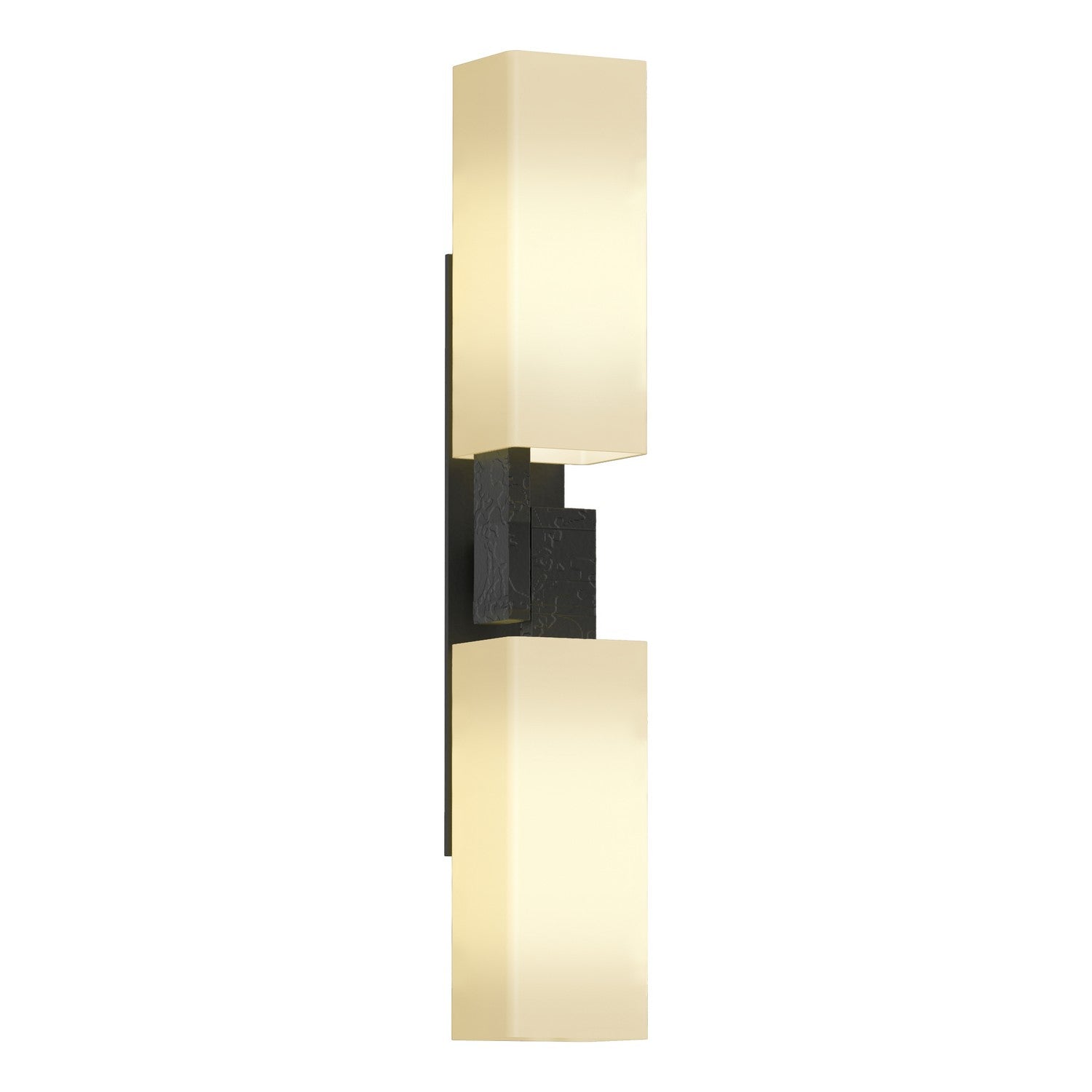 Hubbardton Forge - 207801-SKT-10-GG0351 - Two Light Wall Sconce - Ondrian - Black