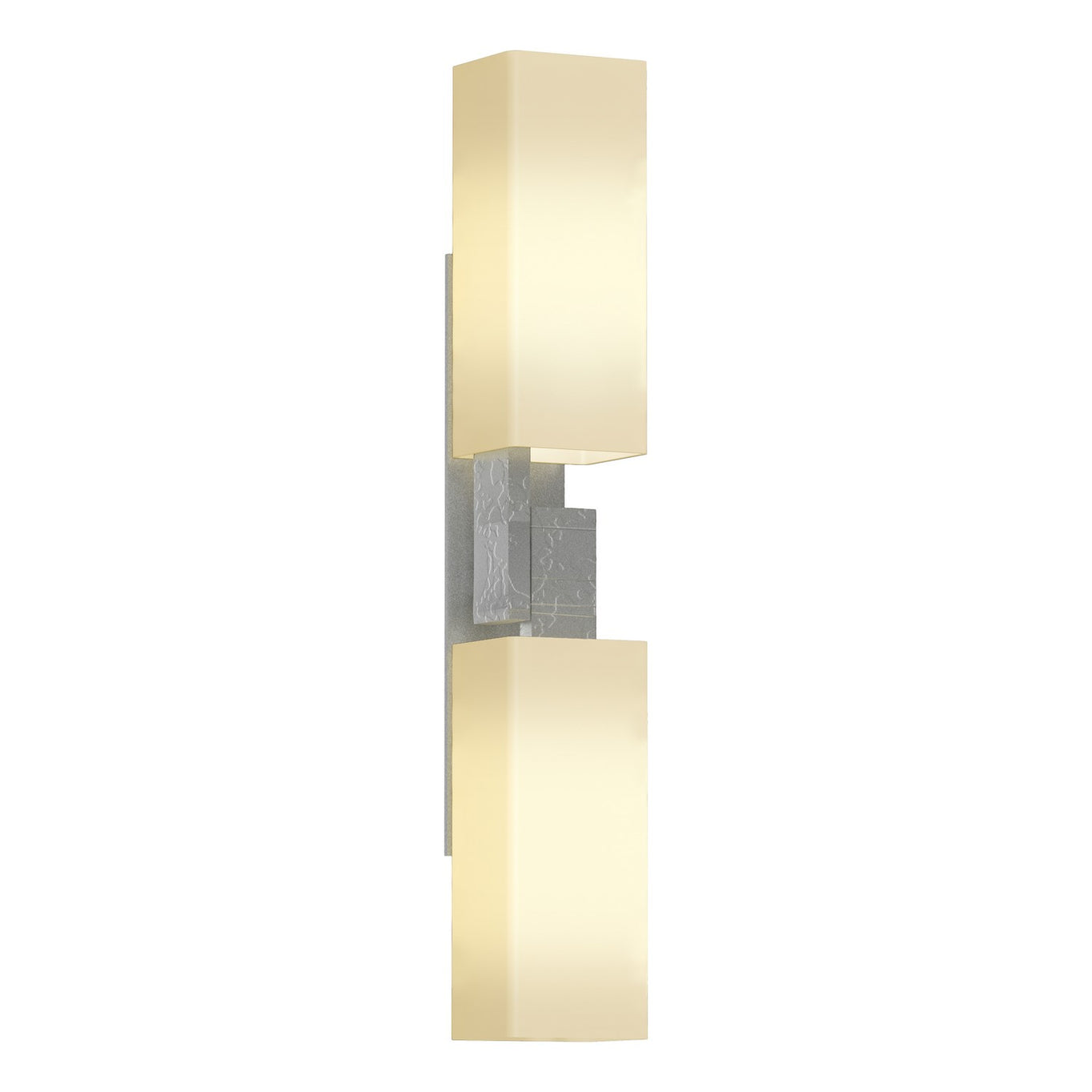 Hubbardton Forge - 207801-SKT-82-GG0351 - Two Light Wall Sconce - Ondrian - Vintage Platinum