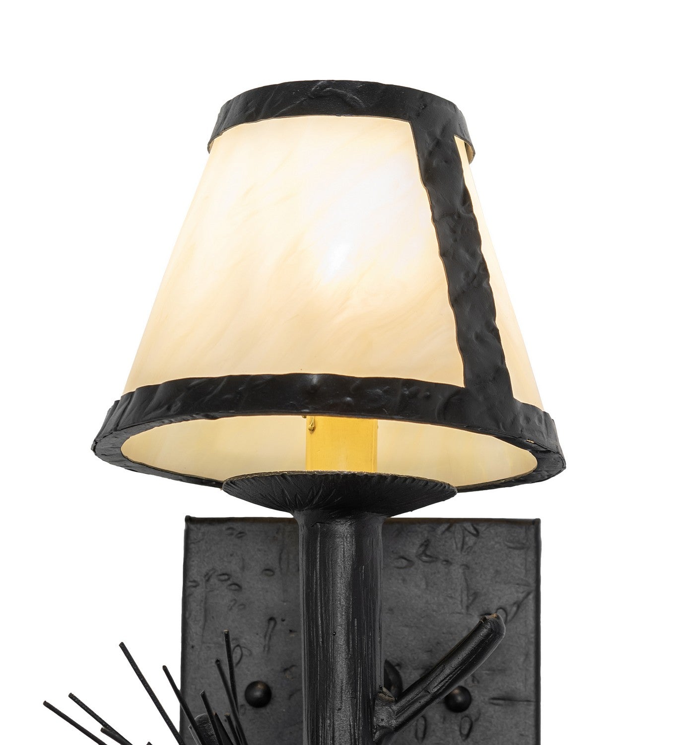 Meyda Tiffany - 265636 - LED Wall Sconce - Lone Pine - Textured Black