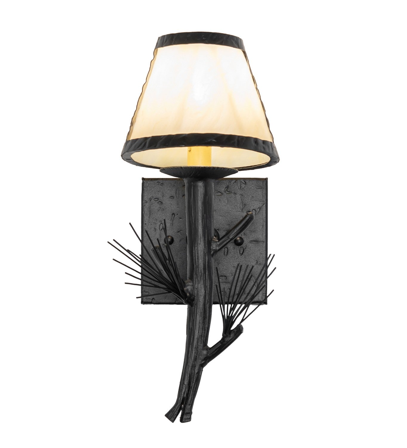 Meyda Tiffany - 265636 - LED Wall Sconce - Lone Pine - Textured Black