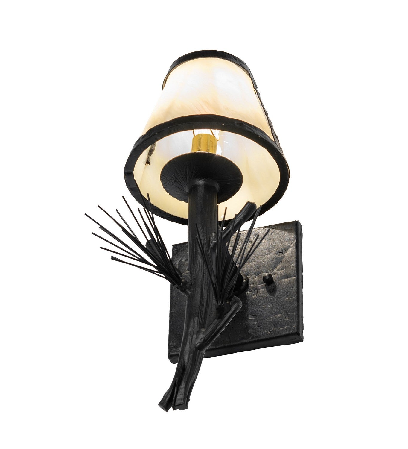 Meyda Tiffany - 265636 - LED Wall Sconce - Lone Pine - Textured Black