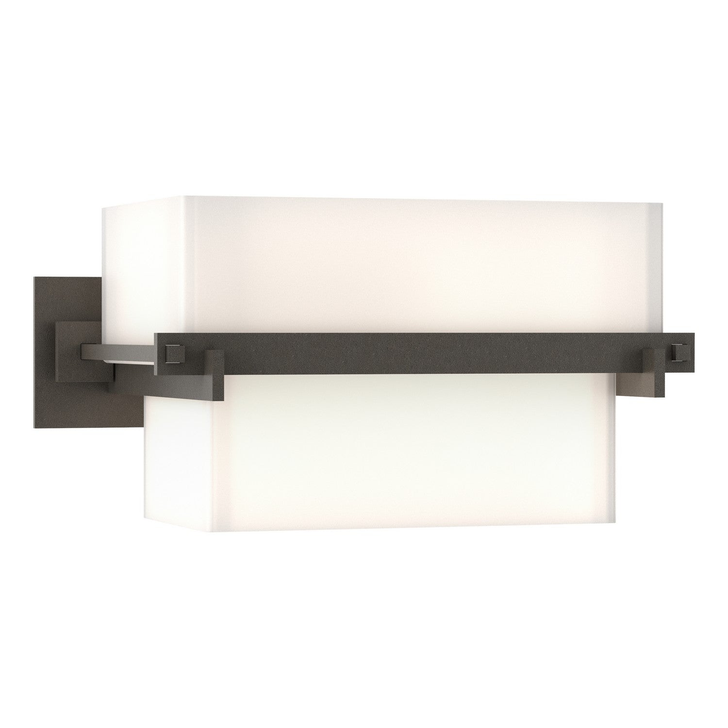 Hubbardton Forge - 207821-SKT-07-GG0105 - Two Light Wall Sconce - Kakomi - Dark Smoke