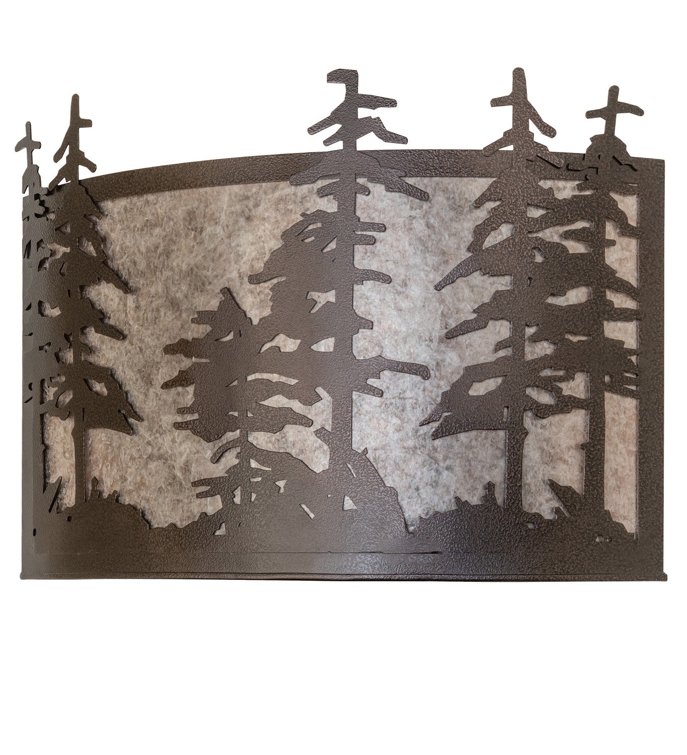 Meyda Tiffany - 266436 - Two Light Wall Sconce - Tall Pines - Copper Vein